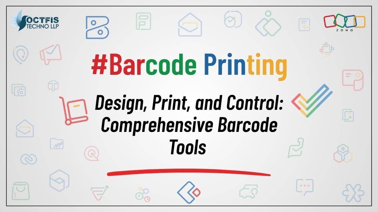 Barcode Printing Illustration