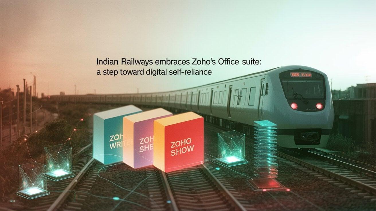 Indian Railways Embraces Zoho’s Office Suite: A Step Toward Digital Self-Reliance
